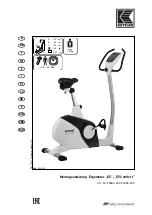 Kettler Ergometer E5 Assembly Instructions Manual предпросмотр