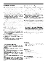 Preview for 5 page of Kettler Ergometer E5 Assembly Instructions Manual