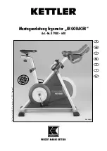 Kettler Ergoracer Assembly Instructions Manual preview