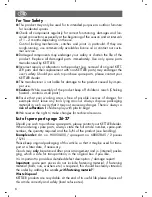 Preview for 6 page of Kettler H0050-000 Operating Instructions Manual