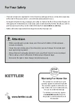 Preview for 4 page of Kettler HUC25691B2 Assembly Instructions