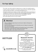 Preview for 4 page of Kettler Novero C2103-0200 Assembly Instructions