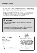 Preview for 12 page of Kettler PALMA 103334-2100 Assembly Instructions Manual