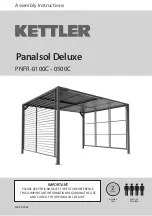 Kettler Panalsol Deluxe PNFR-0100C - 0500C Assembly Instructions Manual preview