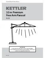 Preview for 1 page of Kettler PL35 Assembly Instructions Manual