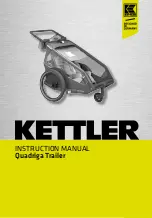 Preview for 1 page of Kettler Quadriga Trailer Instruction Manual