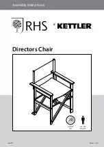 Preview for 1 page of Kettler RHS 0899911-6001 Assembly Instructions