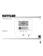 Preview for 17 page of Kettler SATURA E EXT SG3 Training And Operating Instructions