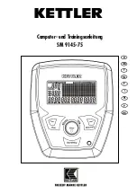 Kettler SM 9145-75 Manual предпросмотр