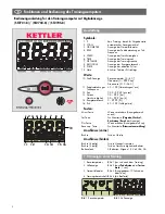 Preview for 2 page of Kettler ST2701-68 Operating Instruction