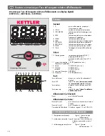 Preview for 28 page of Kettler ST2701-68 Operating Instruction