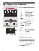 Preview for 34 page of Kettler ST2701-68 Operating Instruction