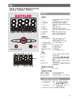 Preview for 45 page of Kettler ST2701-68 Operating Instruction