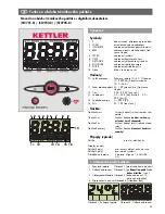 Preview for 55 page of Kettler ST2701-68 Operating Instruction