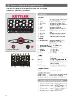 Preview for 60 page of Kettler ST2701-68 Operating Instruction