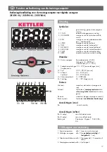 Preview for 17 page of Kettler ST2701-8 Operating Instructions Manual