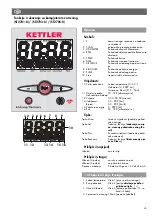 Preview for 45 page of Kettler ST2701-8 Operating Instructions Manual