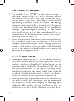 Preview for 8 page of Kettler WAVE 0302001-0000 Assembly & Operating Instructions