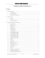 Preview for 1 page of Kettop MI42N User Manual