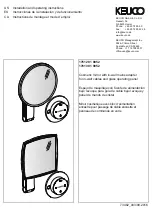 Предварительный просмотр 1 страницы KEUCO 17612 01 9052 Installation And Operating Instructions Manual