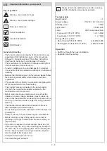 Preview for 2 page of KEUCO 17612 01 9053 Installation And Operating Instructions Manual