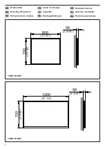 Preview for 2 page of KEUCO 19095 012500 Mounting Instructions