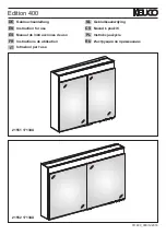 KEUCO 21551 1713 Series Instructions For Use Manual предпросмотр