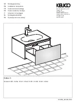 Preview for 1 page of KEUCO 31263 Installation Instructions Manual