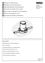 Preview for 1 page of KEUCO 51127 010070 Installation And Operating Instructions Manual