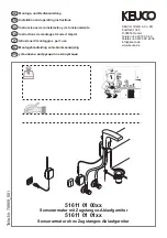 Preview for 1 page of KEUCO 51611 01 00 Series Installation And Operating Instructions Manual