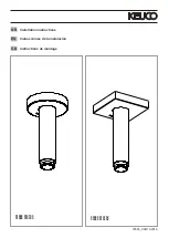 Preview for 1 page of KEUCO 51689 010150 Installation Instructions