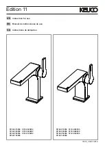 Preview for 1 page of KEUCO Edition 11 51102 010050 Instructions For Use Manual