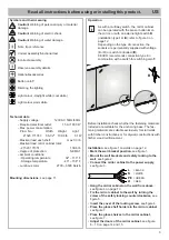 Preview for 3 page of KEUCO Edition 400 21523 171351 Instructions For Use Manual