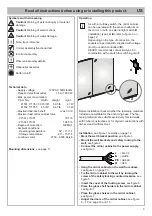 Preview for 3 page of KEUCO Edition 400 21531 171351 Instructions For Use Manual