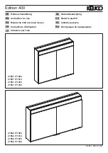 KEUCO Edition 400 21551 171303 Instructions For Use Manual preview