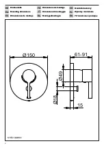 Preview for 2 page of KEUCO Edition 400 Series Mounting Instruction