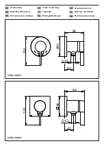 Предварительный просмотр 2 страницы KEUCO IXMO SOLO 59552 019501 Mounting Instruction