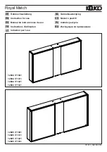 KEUCO Royal Match Instructions For Use Manual preview