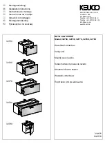 KEUCO ROYAL UNIVERSE 32750 Installation Instructions Manual preview