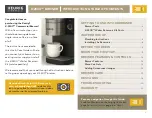 Предварительный просмотр 3 страницы Keurig K-2500 Use & Care Manual