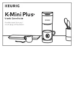 Keurig K-Mini Plus Use & Care Manual предпросмотр