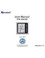 Предварительный просмотр 1 страницы Keveno KA102 User Manual