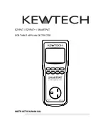 Предварительный просмотр 1 страницы Kewtech EZYPAT Instruction Manual