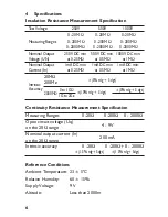 Preview for 8 page of Kewtech KT35 Instruction Manual