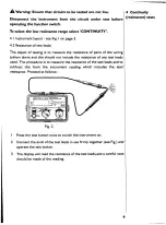 Preview for 11 page of Kewtech KT61 Instruction Manual