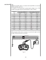 Предварительный просмотр 28 страницы Kewtech KT64 Instruction Manual