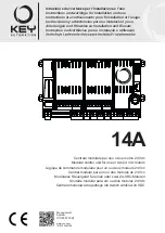 Key Automation 14A Instructions And Warnings For Installation And Use предпросмотр