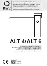 Preview for 1 page of Key Automation 900ALT242K Instructions And Warnings For Installation And Use