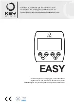 Preview for 1 page of Key Automation 900EASY Instructions And Warnings For Installation And Use