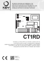 Предварительный просмотр 1 страницы Key Automation CT1RD Instructions And Warnings For Installation And Use